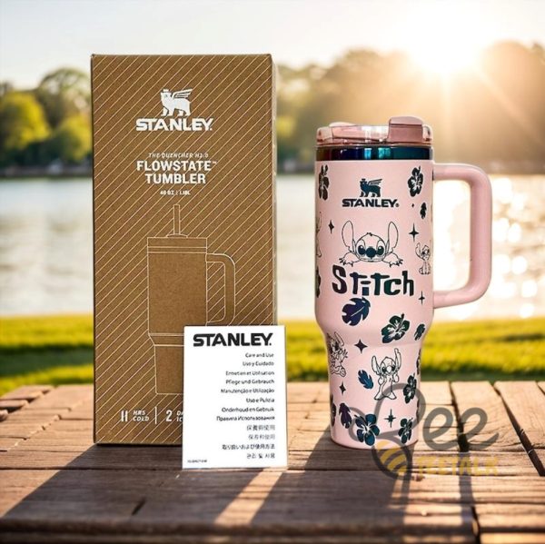 Lilo And Stich Chroma Stanley Tumbler 40Oz Dupe - | Beeteetalk High-quality Image