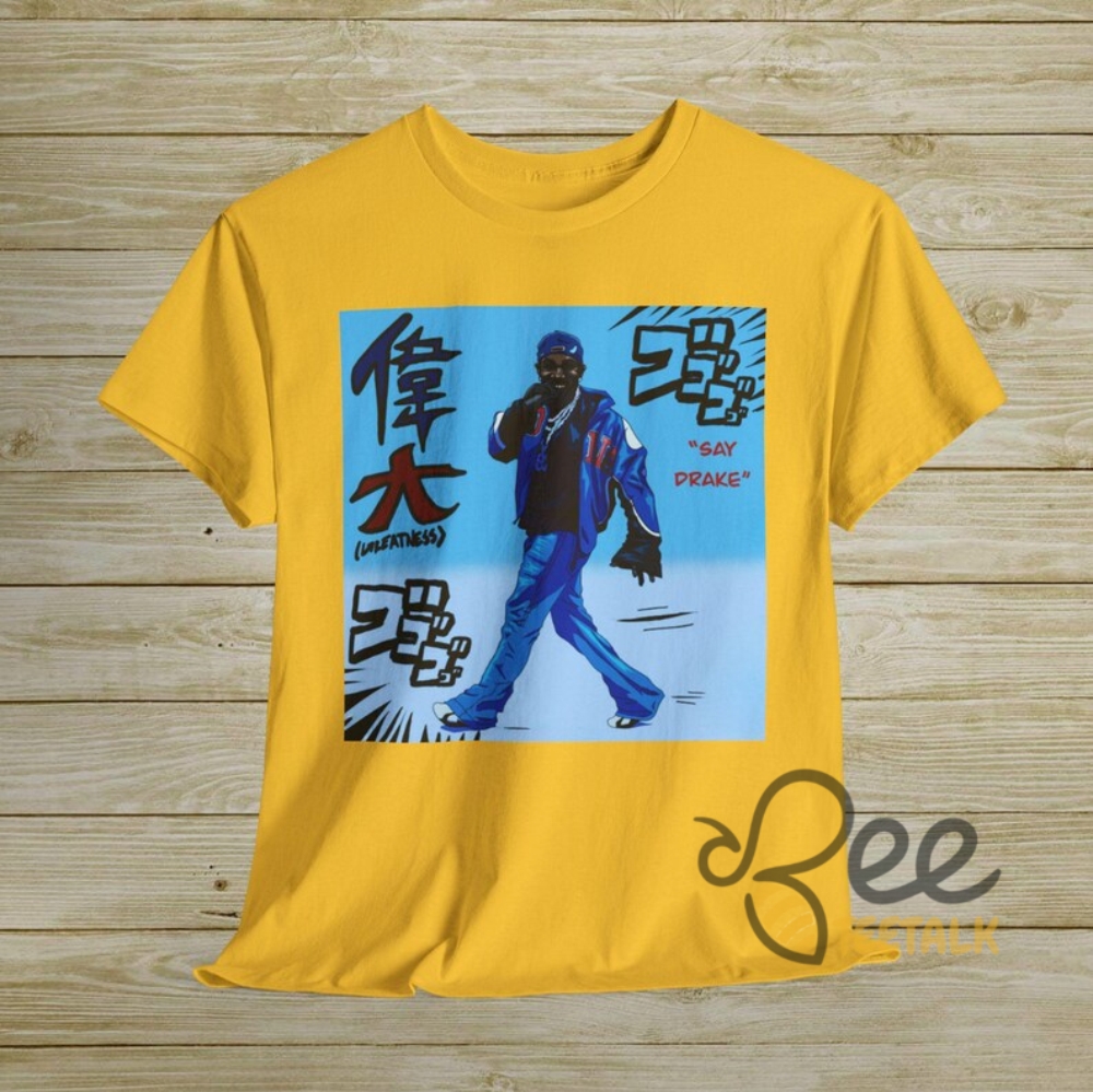Say Drake Japanese Shirt 14 Say drake japanese shirt