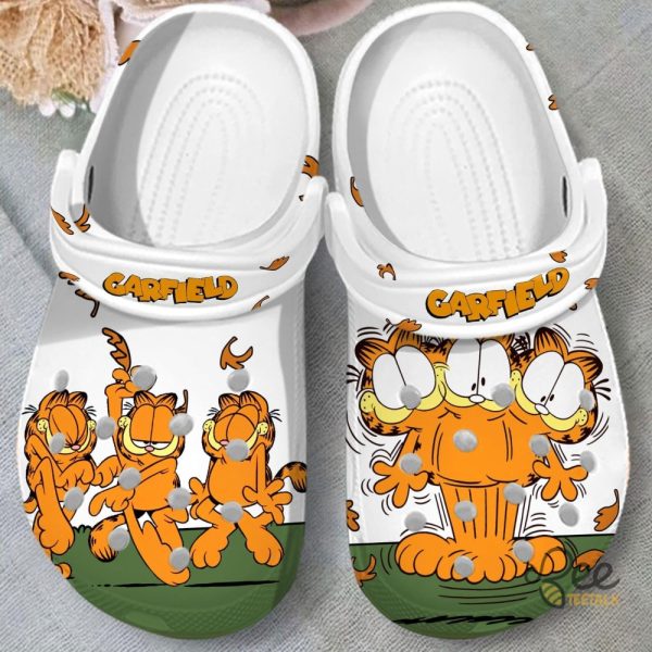 Classic Garfield Crocs Clogs For Adults - | Beeteetalk High-quality Image