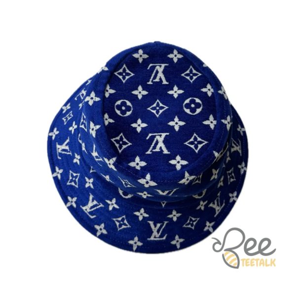 Lv Blue Bucket Hat Replica - | Beeteetalk High-quality Image