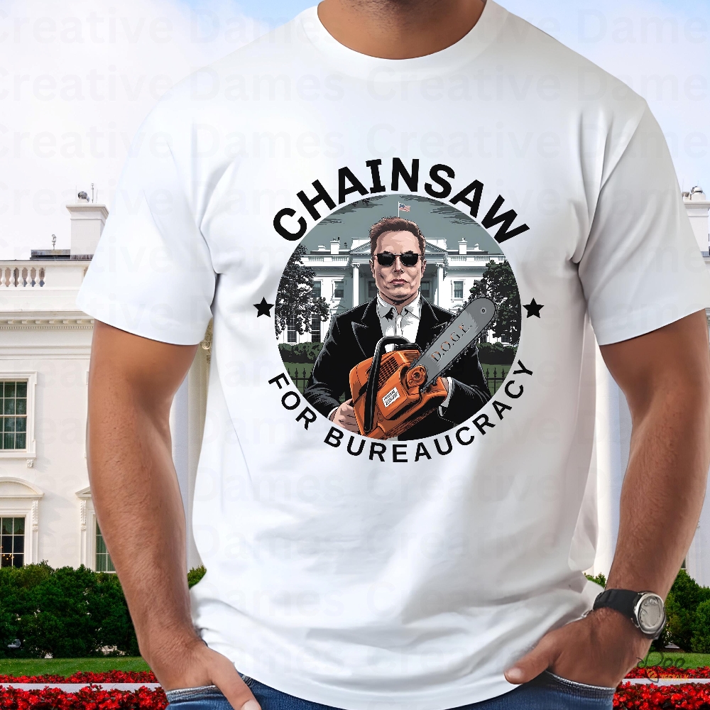 Chainsaw Of Bureaucracy Elon Musk Doge Shirt 2 Chainsaw of Bureaucracy Elon Musk Doge Shirt