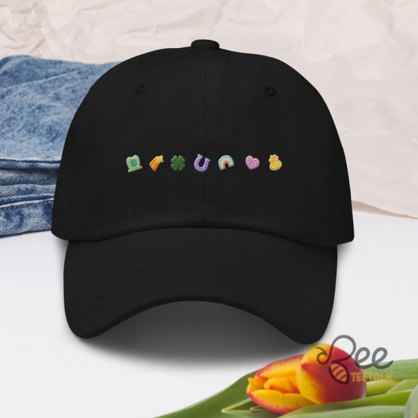 Lucky Charm Embroidered Baseball Cap For St Patricks Day - | Beeteetalk High-quality Image