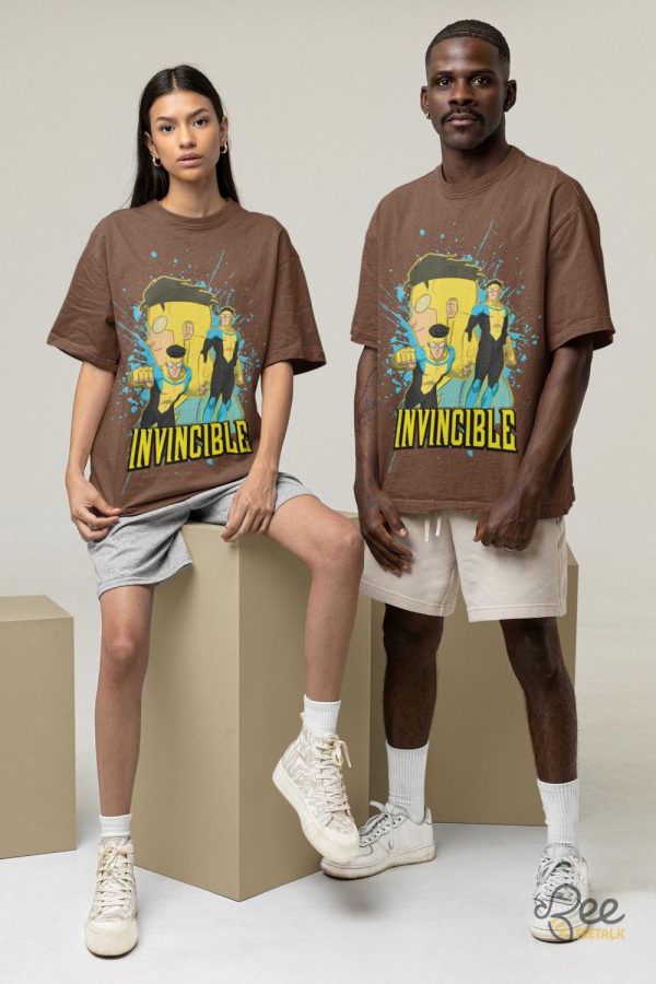 Mark Superhero Invincible T Shirt Sweatshirt Hoodie - | Beeteetalk High-quality Image