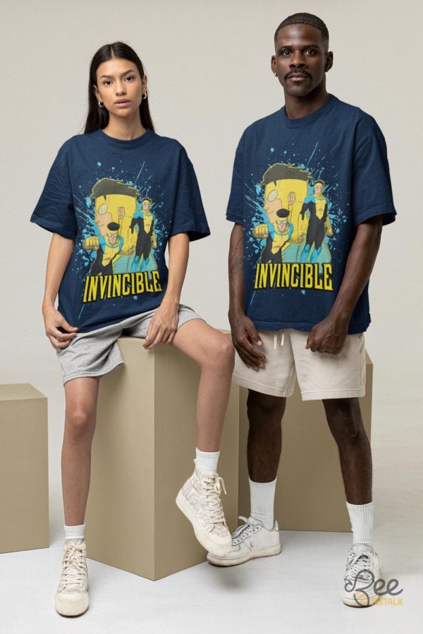 Mark Superhero Invincible T Shirt Sweatshirt Hoodie - | Beeteetalk High-quality Image