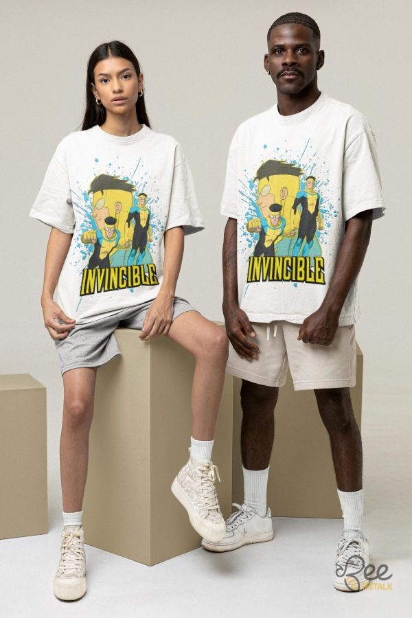 Mark Superhero Invincible T Shirt Sweatshirt Hoodie - | Beeteetalk High-quality Image