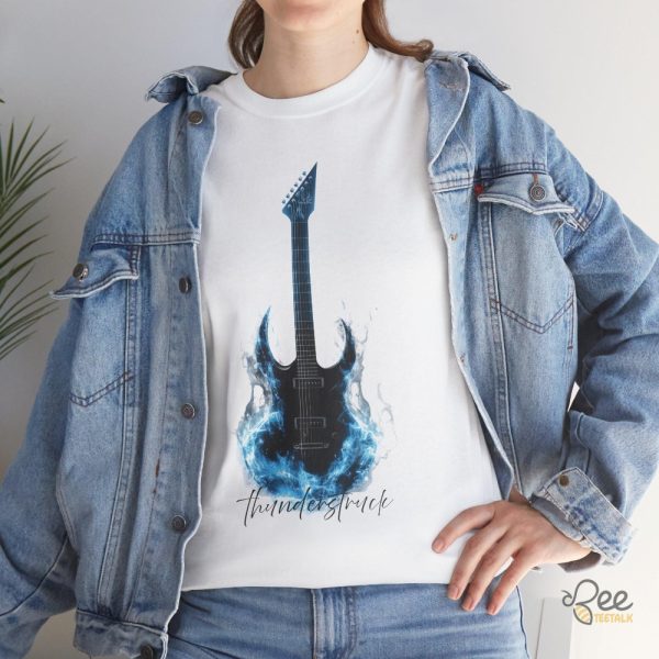 Guitar Thunderstruck Ac Dc Shirt - | Beeteetalk High-quality Image