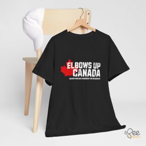 Elbows Up Canada T Shirt - | Beeteetalk High-quality Image