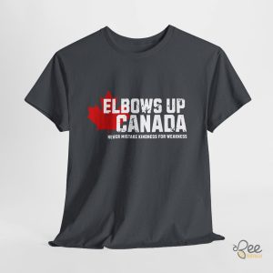 Elbows Up Canada T Shirt - | Beeteetalk High-quality Image