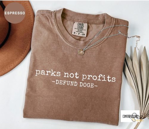 Parks Not Profits Defund Doge Resist Shirt - | Beeteetalk High-quality Image