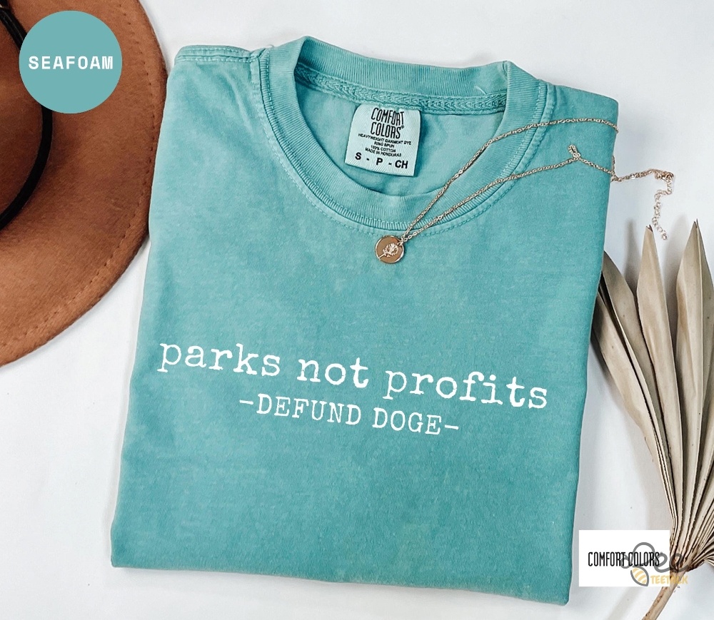 Parks Not Profits Defund Doge Resist Shirt 7 Parks not profits defund DOGE resist shirt