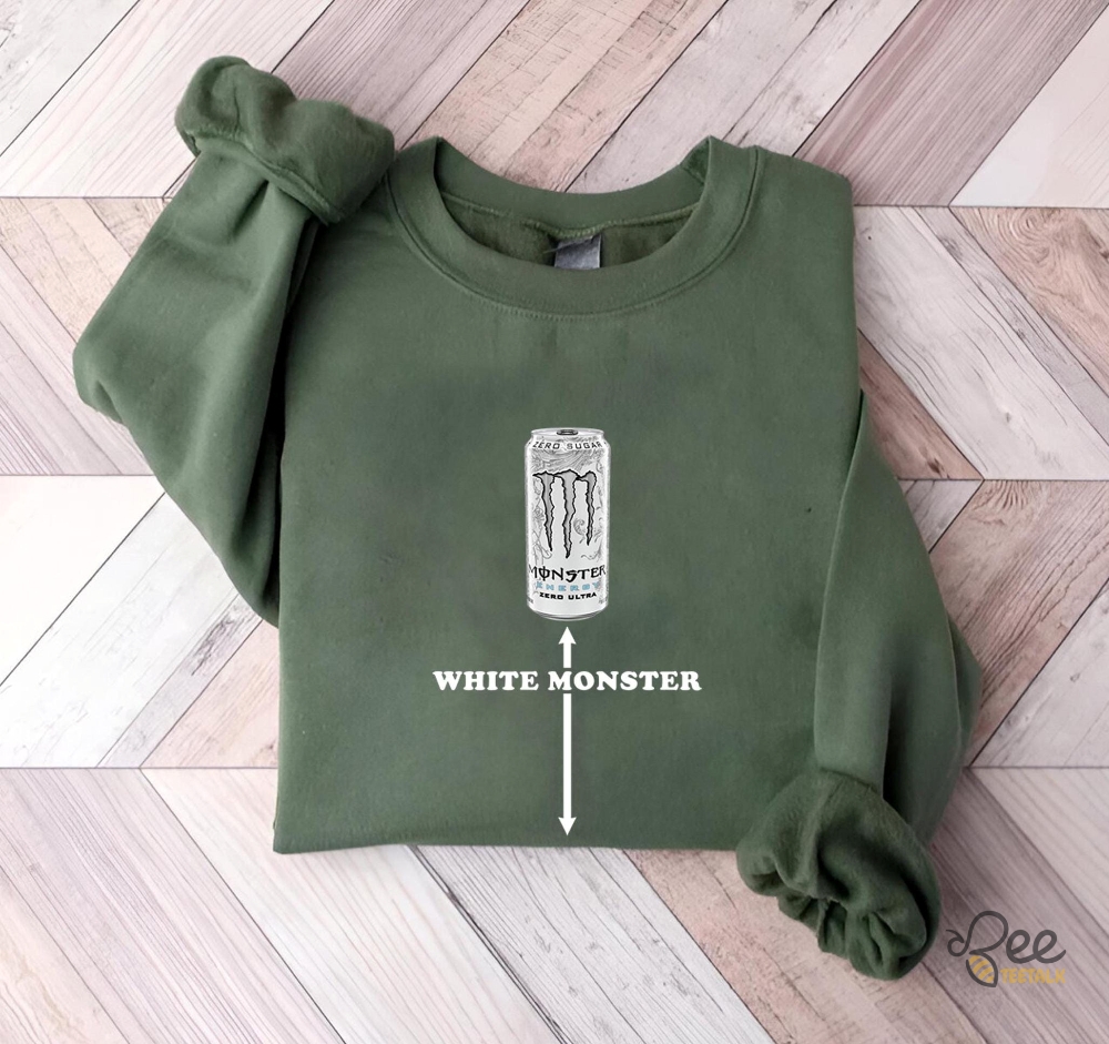Funny White Monster Energy Shirt 18 Funny White Monster Energy shirt