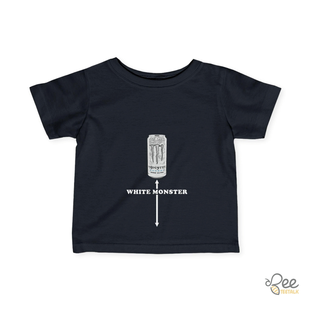 Funny White Monster Energy Shirt 19 Funny White Monster Energy shirt