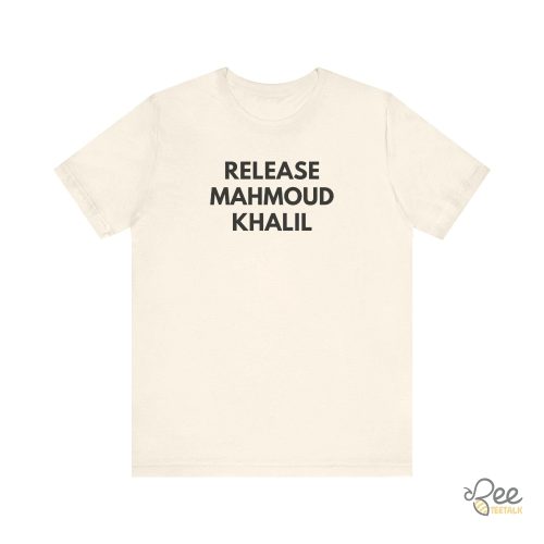 Release mahmoud khalil shirt