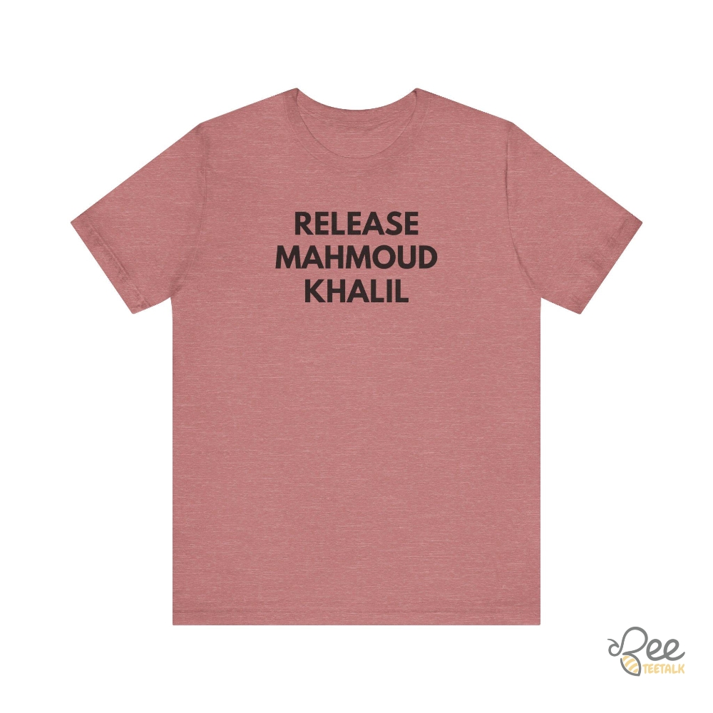 Release Mahmoud Khalil Shirt 12 Release Mahmoud Khalil Shirt