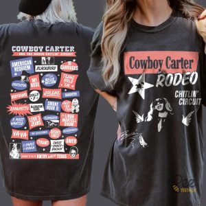 Beyonce rodeo chitlin circuit tour 2025 cowboy carter shirt