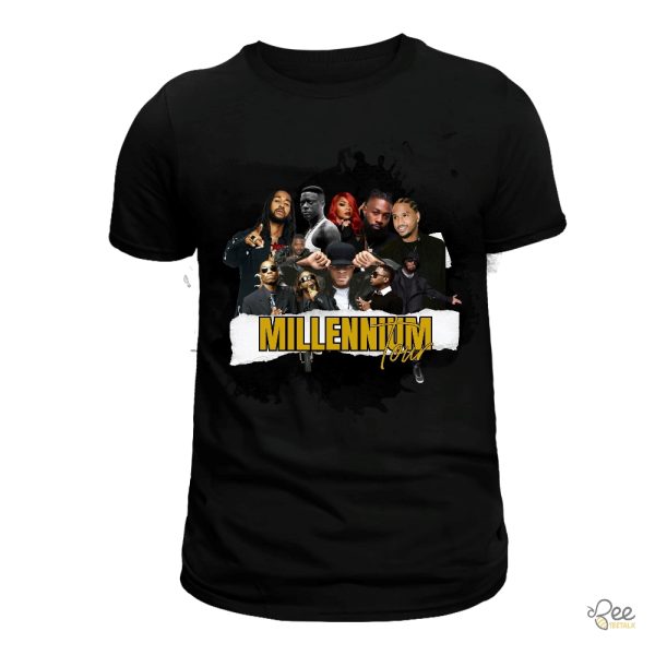 The millennium tour 2025 shirt sale