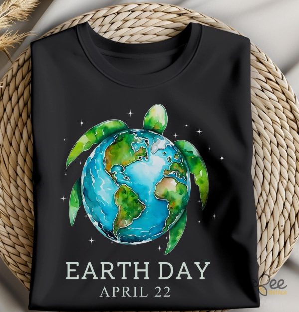 Preschool earth day shirt turtle save the planet tee