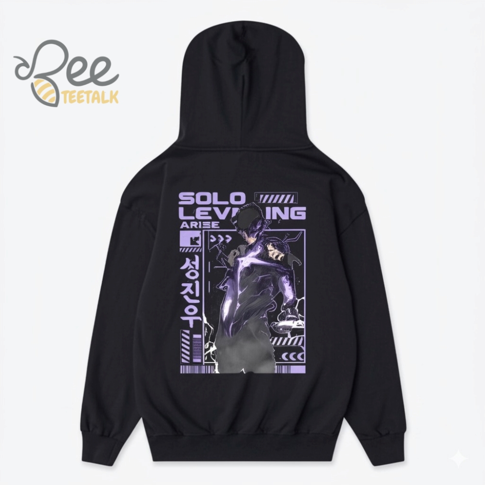 Solo Leveling Shadow Monarch Hoodie T Shirt Sweatshirt Jinwoo Manhwa Merch 6 Solo Leveling Shadow Monarch Hoodie T shirt sweatshirt Jinwoo Manhwa Merch