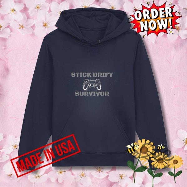Stick drift survivor t shirt funny game controller tee