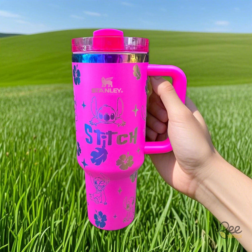 Stanley 40Oz Disney Lilo And Stitch Stainless Steel Chroma Tumbler With Straw And Handle 14 Stanley 40oz Disney Lilo and Stitch Stainless Steel Chroma Tumbler with Straw and Handle