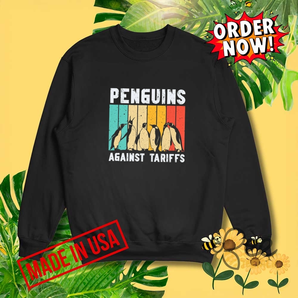 Penguins Against Tariffs Shirt Funny Anti Trump Subtle Fdt Tee 4 Penguins Against Tariffs Shirt Funny Anti Trump Subtle FDT Tee