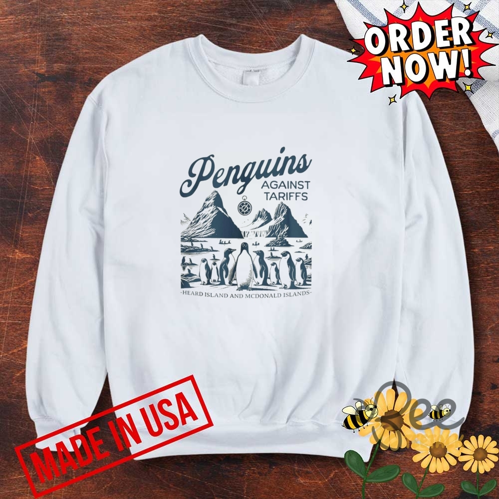 Penguins Against Tariffs Funny Trump Tariffs Shirt 13 Penguins Against Tariffs Funny Trump Tariffs Shirt