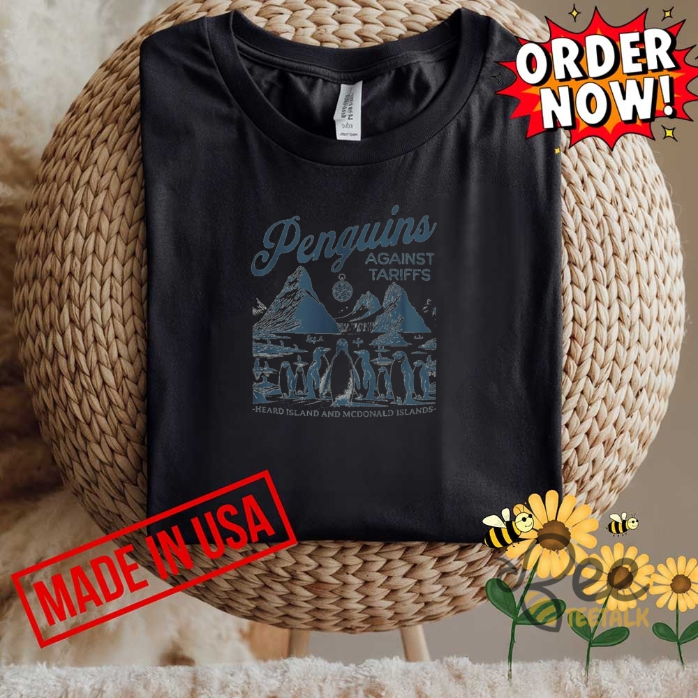 Penguins Against Tariffs Funny Trump Tariffs Shirt 14 Penguins Against Tariffs Funny Trump Tariffs Shirt