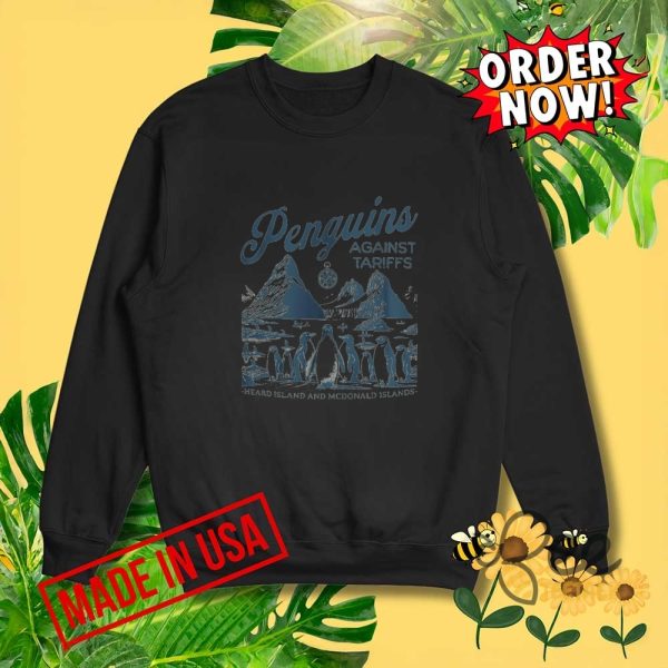 Penguins against tariffs funny trump tariffs shirt