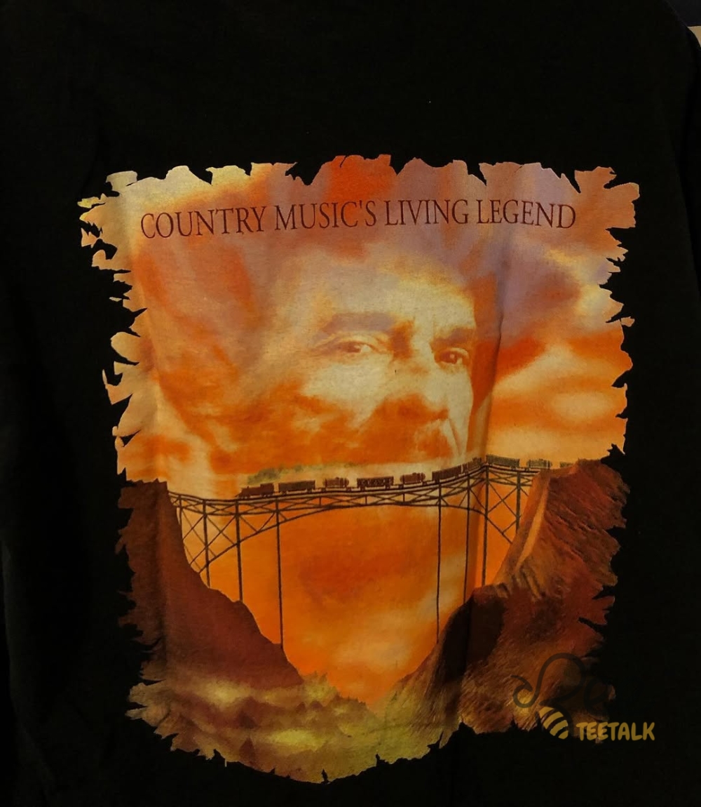 Reprinted 1998 Merle Haggard Shirt 10 Reprinted 1998 Merle Haggard Shirt