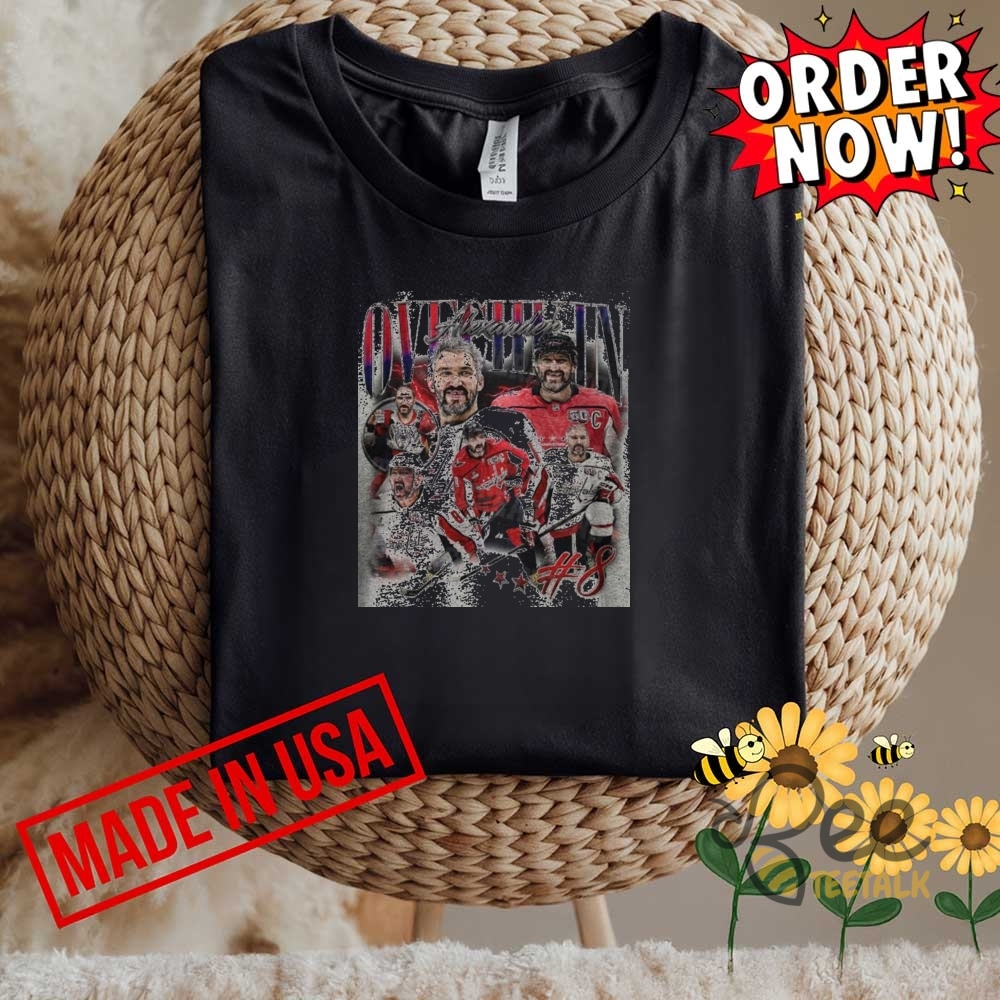 Alexander Ovechkin Washington Bootleg Shirt 13 Alexander Ovechkin Washington Bootleg Shirt