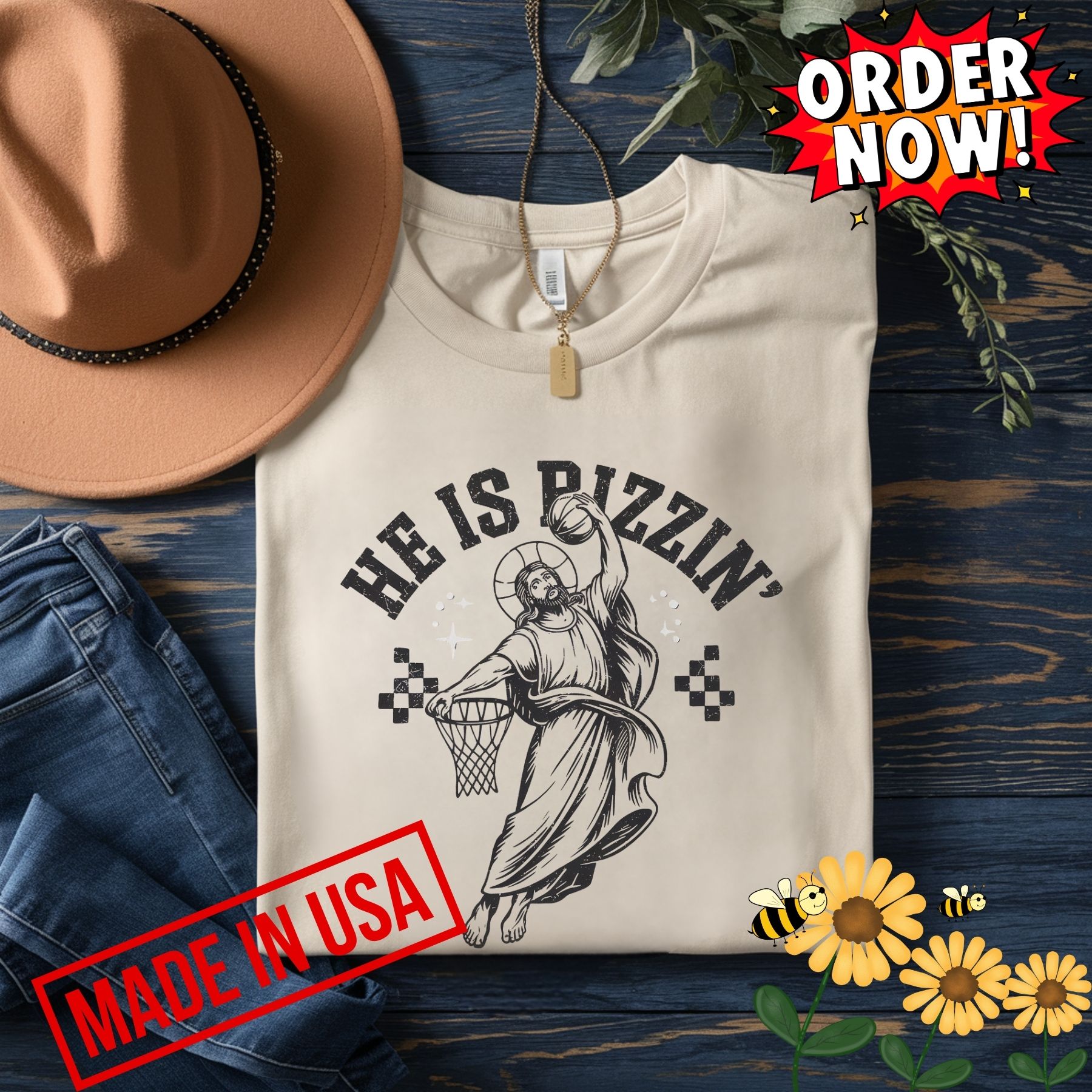 He Is Rizzin Easter Shirt Jesus Basketball Kids Boys Girls Adults Tee 8 He Is Rizzin Easter Shirt Jesus Basketball Kids Boys Girls Adults Tee
"
"