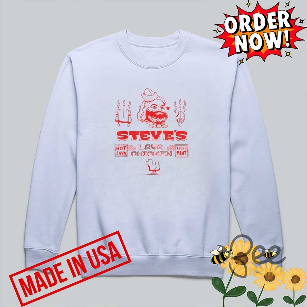 Steves Lava Chicken Restaurant Shirt Minecraft Chicken Jockey Shirt 11 Steves Lava Chicken Restaurant Shirt Minecraft chicken jockey shirt