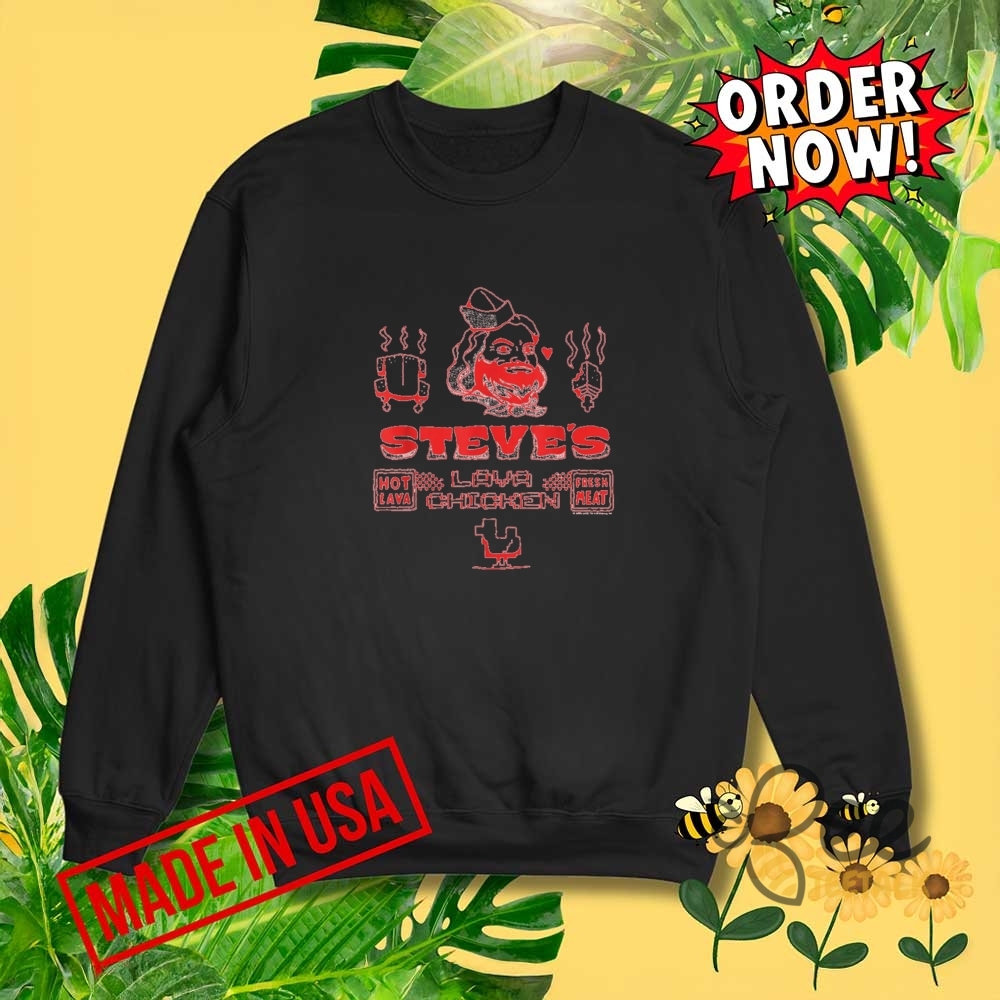 Steves Lava Chicken Restaurant Shirt Minecraft Chicken Jockey Shirt 12 Steves Lava Chicken Restaurant Shirt Minecraft chicken jockey shirt