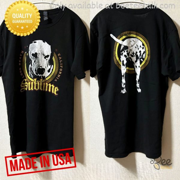 Reprinted 2006 sublime lou dog dalmatian shirt new