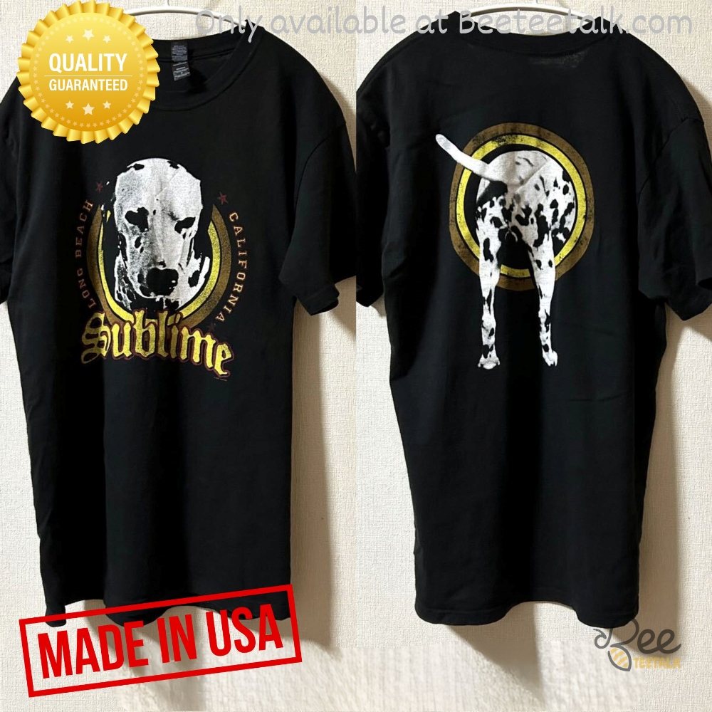 Reprinted 2006 Sublime Lou Dog Dalmatian Shirt New 7 Reprinted 2006 Sublime Lou Dog Dalmatian Shirt NEW