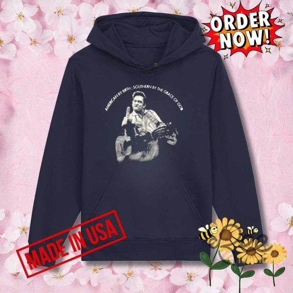 Middle finger johnny cash t shirt