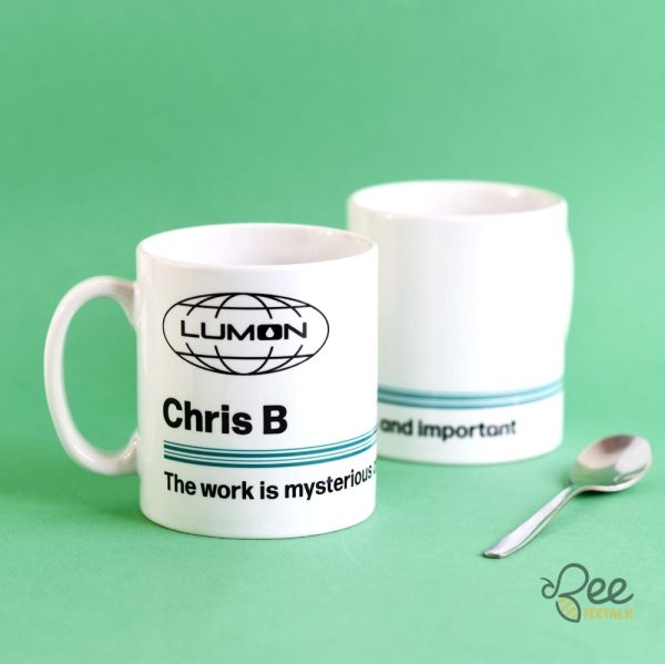 Personalized severance lumon industries mug the world is mysterious and important beeteetalk 4