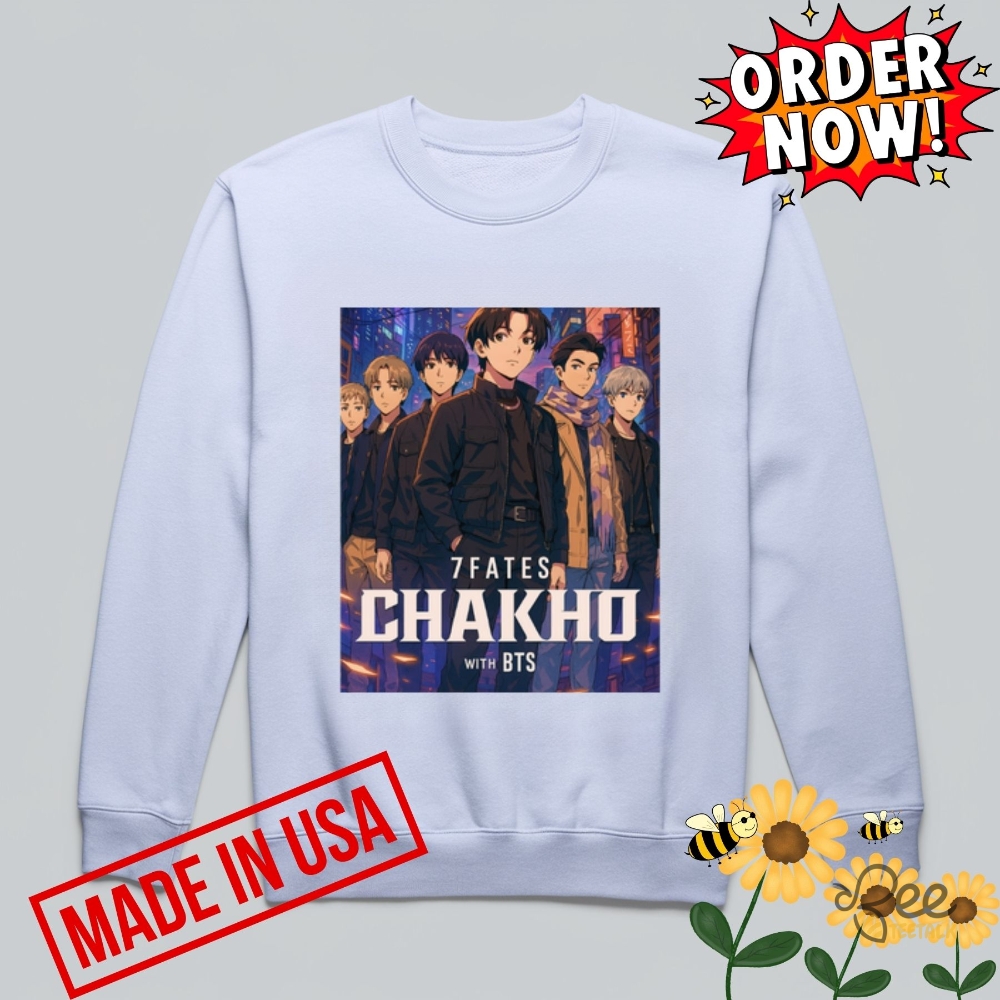 7Fates Chakho With Bts Shirt Anime Style 8 7fates chakho with BTS shirt anime style