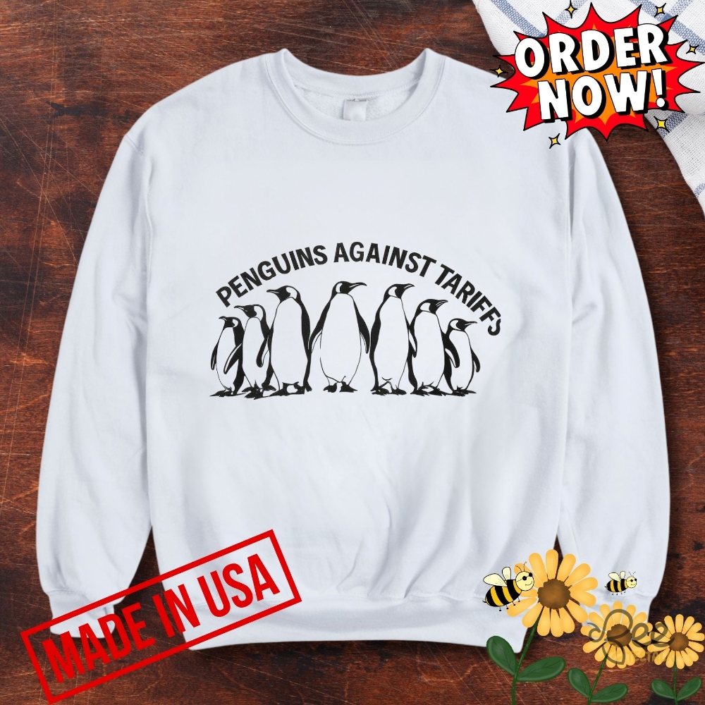 Funny Penguins Against Tariffs Shirt Anti Trump 9 Funny Penguins Against Tariffs Shirt Anti Trump