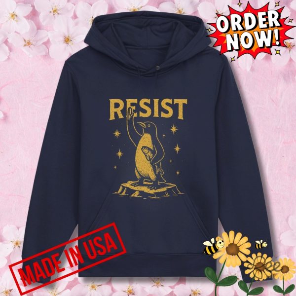 Penguins resist shirt penguins against tariffs tee