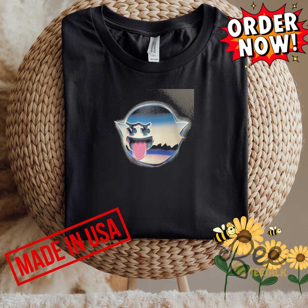 Dolphin Ghost Boo Mario Bros Shirt 7 DOLPHIN Ghost Boo Mario Bros Shirt