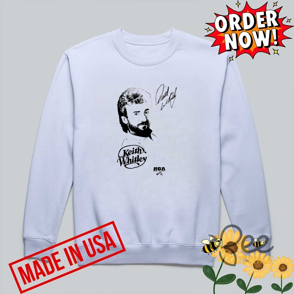 Reprinted Keith Whitley Shirt Rca 6 Reprinted Keith Whitley Shirt RCA