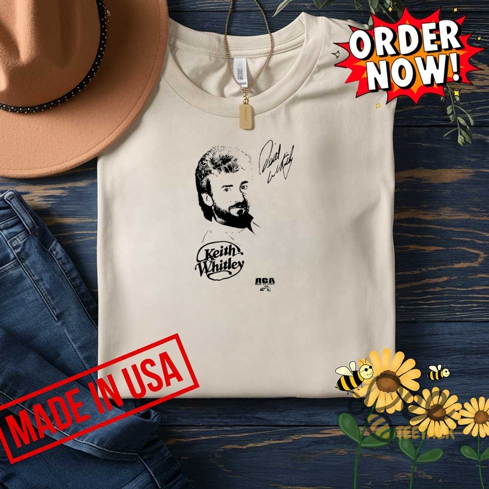 Reprinted Keith Whitley Shirt Rca 8 Reprinted Keith Whitley Shirt RCA