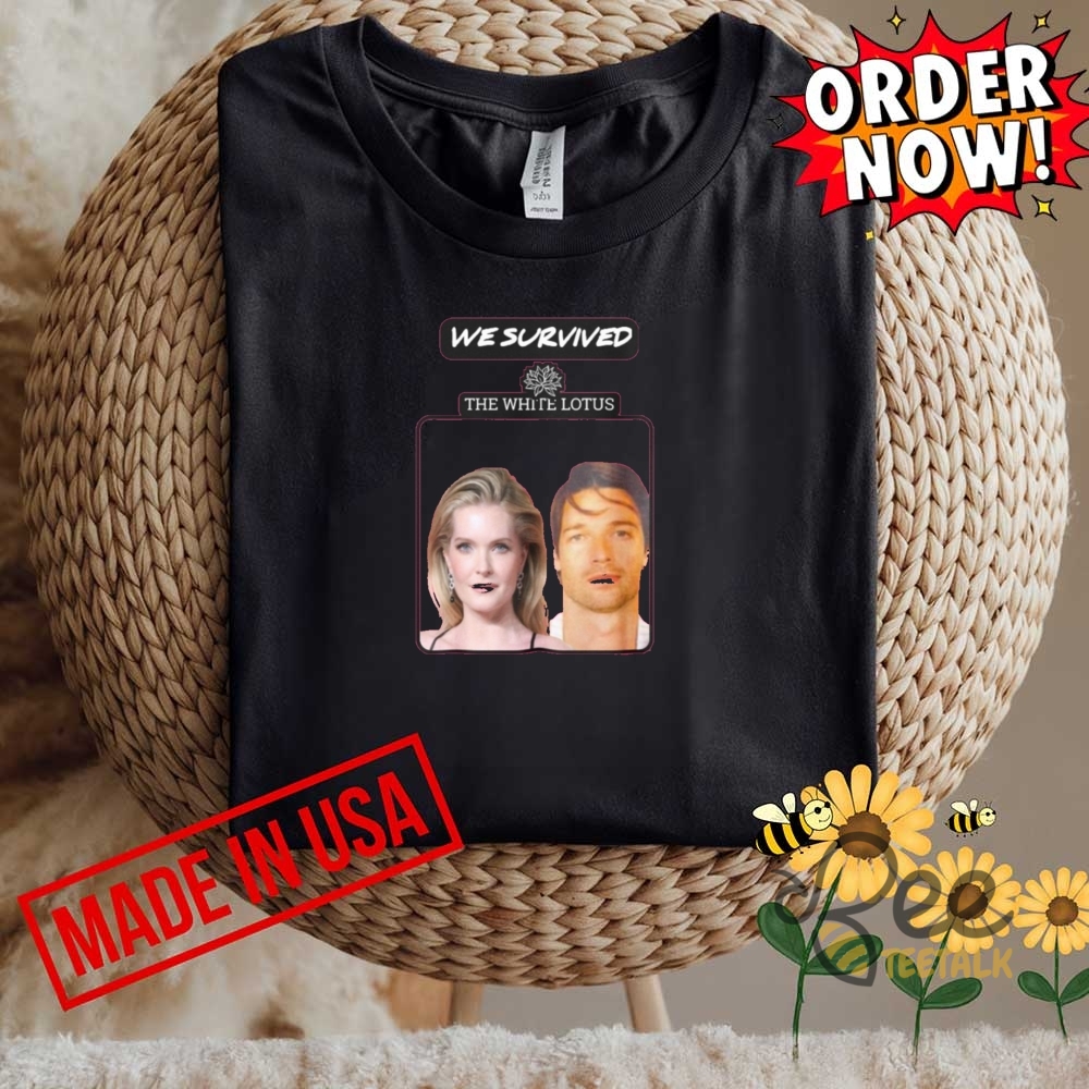 We Survived The White Lotus Funny Shirt 14 We Survived The White Lotus Funny Shirt