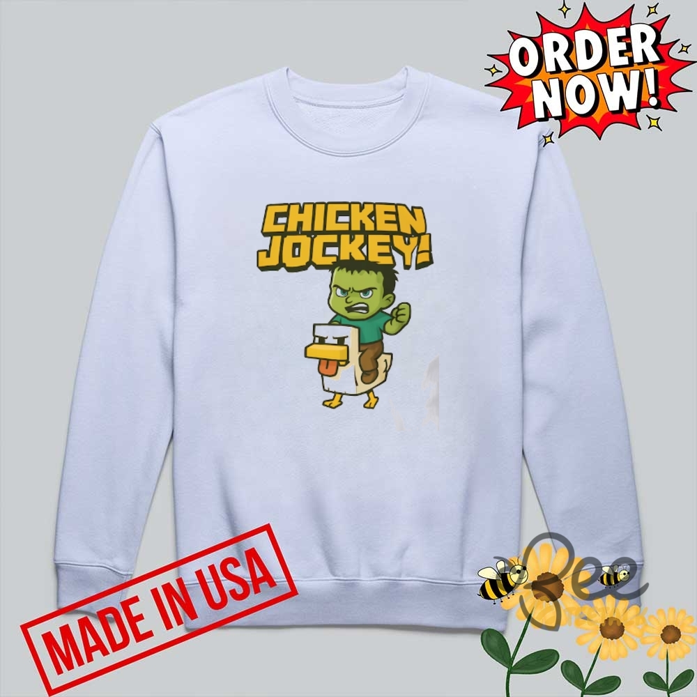 Chicken Jockey Minecraft Zombie Riding Chicken Shirt 11 Chicken Jockey Minecraft Zombie Riding Chicken Shirt
