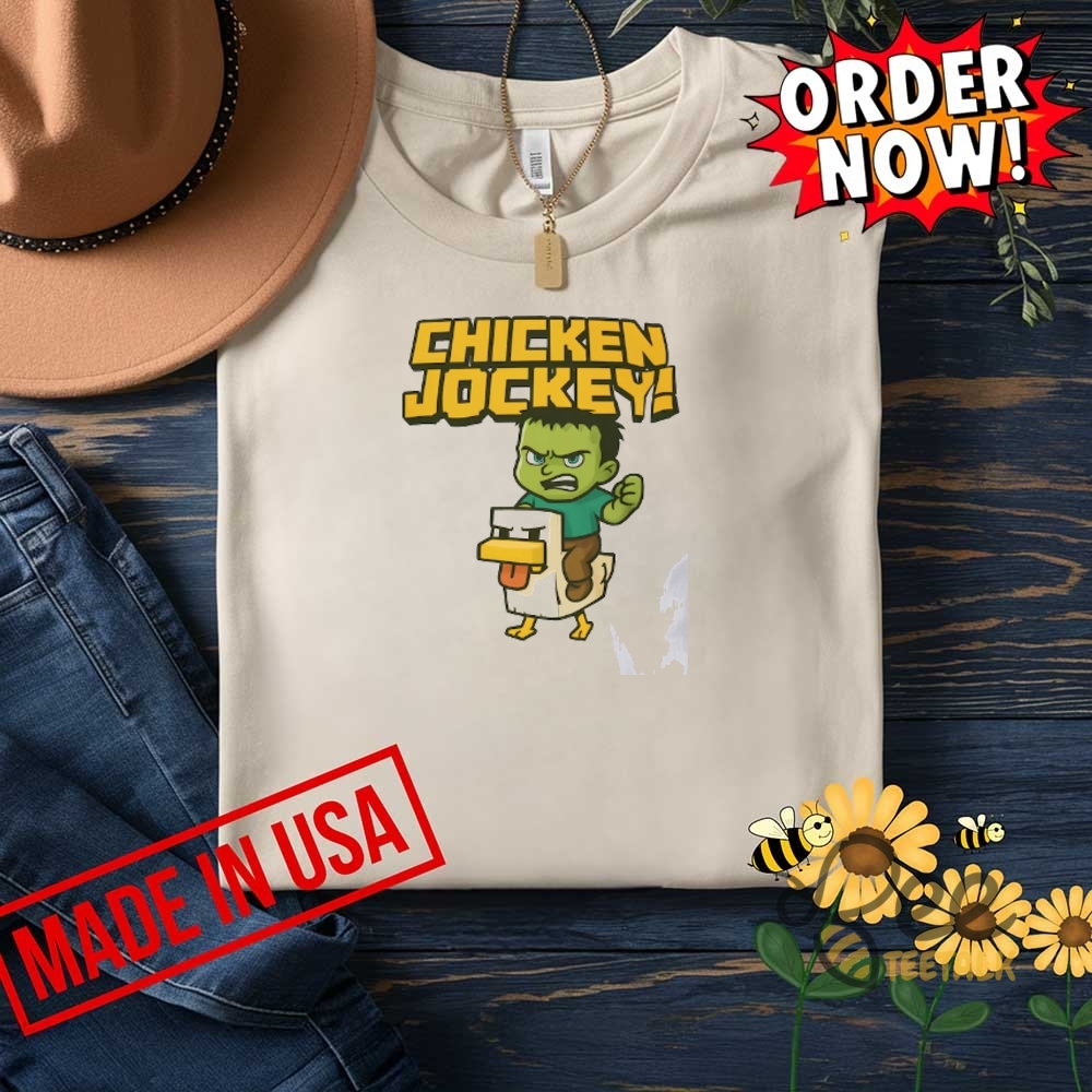 Chicken Jockey Minecraft Zombie Riding Chicken Shirt 15 Chicken Jockey Minecraft Zombie Riding Chicken Shirt