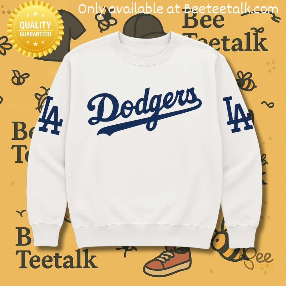 La Dodgers Embroidery Sweatshirt T Shirt Hoodie 5 LA Dodgers Embroidery Sweatshirt T shirt Hoodie