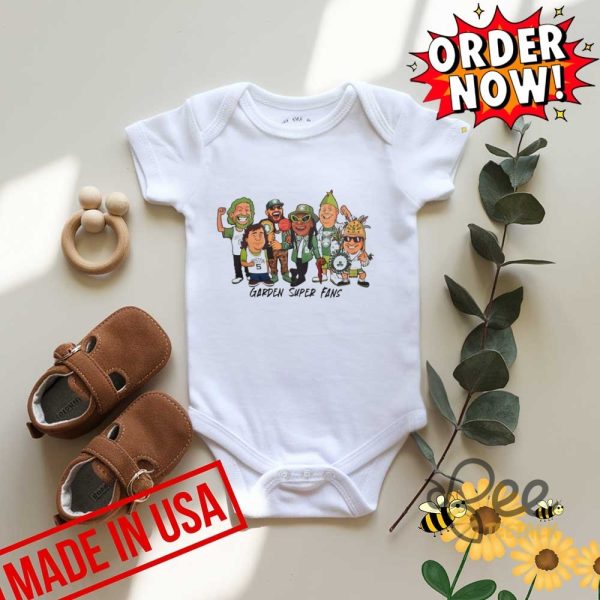 Funny garden super fans boston celtics shirt
