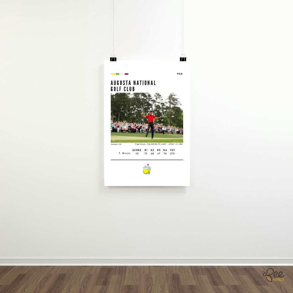 Tiger Woods The Return To Glory 2019 Masters Tournament Framed Poster Wall Art 10 Tiger Woods The Return to Glory 2019 Masters Tournament Framed Poster Wall Art