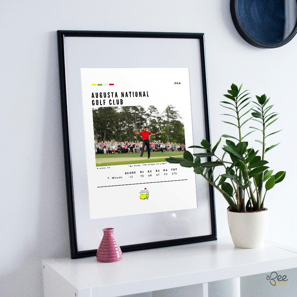 Tiger Woods The Return To Glory 2019 Masters Tournament Framed Poster Wall Art 12 Tiger Woods The Return to Glory 2019 Masters Tournament Framed Poster Wall Art